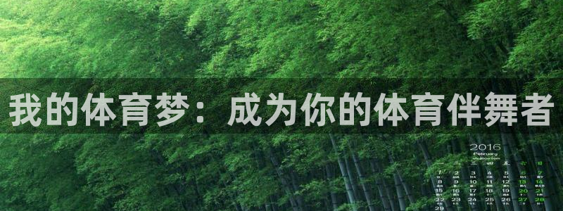 我的体育梦：成为你的体育伴舞者