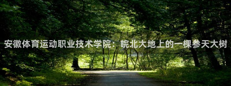 安徽体育运动职业技术学院：皖北大地上的一棵参天大树