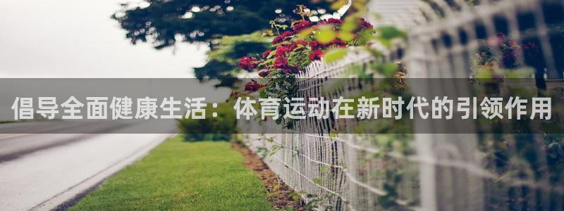 倡导全面健康生活：体育运动在新时代的引领作用